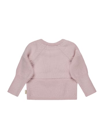 Sterntaler Strickpullover Bär in rose