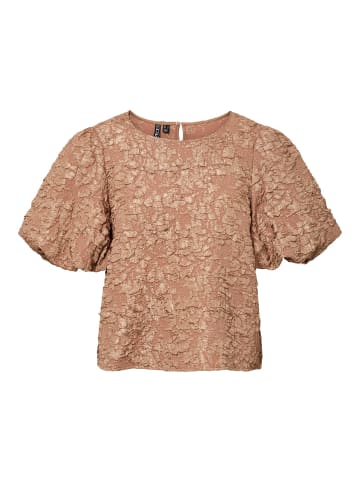 Pieces Bluse in Tawny Brown