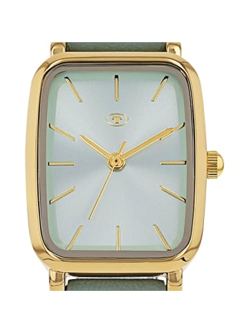 Tom Tailor Quarzuhr Alloy/Edelstahl, IP gold in Gold