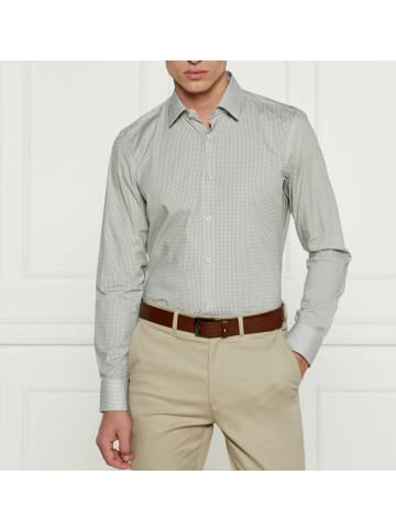 Hugo Boss Langarm Business Hemd für Herren in apfelgrün