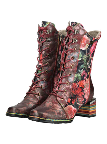 LAURA VITA Stiefel in Weinrot
