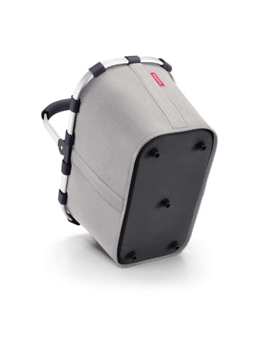 Reisenthel Carrybag - Einkaufskorb (cord dark matcha) in herringbone grey