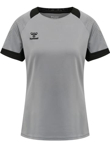 Hummel Hummel T-Shirt Hmllead Multisport Damen Feuchtigkeitsabsorbierenden Leichte Design in GREY MELANGE