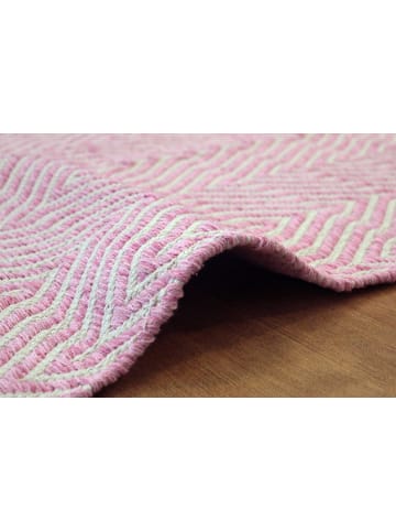 Kayoom Teppich Aperitif 410 in pink - rechteckig
