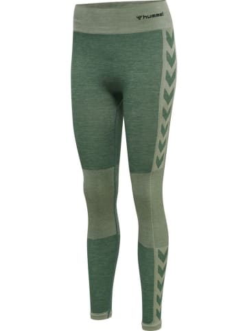 Hummel Leggings in Grün