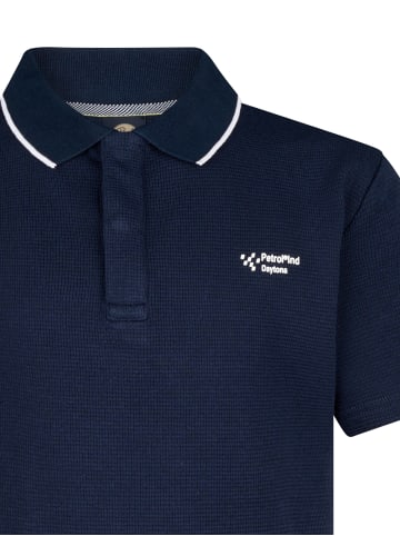 Petrol Industries Klassisches Poloshirt Caribbean in Blau
