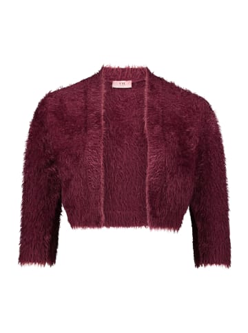 Vera Mont Strickbolero mit Struktur in Wild Ruby