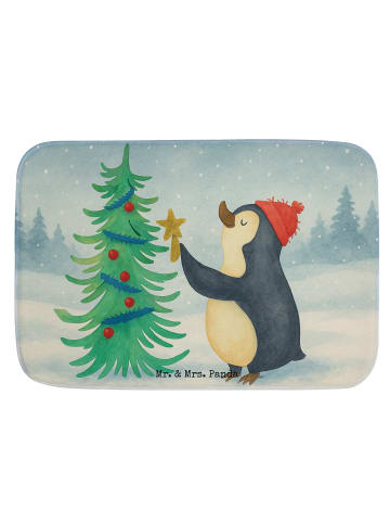 Mr. & Mrs. Panda Badvorleger Pinguin Weihnachtsbaum Design ohne ... in Weiß