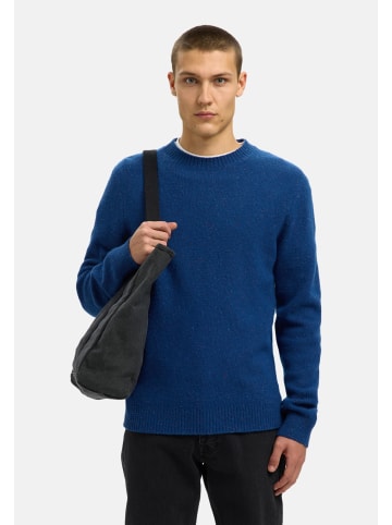 SELECTED HOMME Pullover 'Neil' in dunkelblau meliert