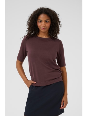 Kaffe Strickpullover KAlizza Regular fit in Fudge