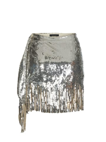 Pinko Bleistiftrock für Damen in silber