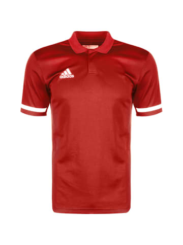 adidas Performance Poloshirt Team 19 in rot / weiß