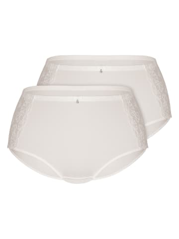 Sassa 2er Pack Taillenslip in ivory