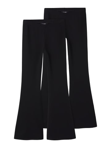 TWO SOON 2er-Pack Bootcut-Jeans in Black