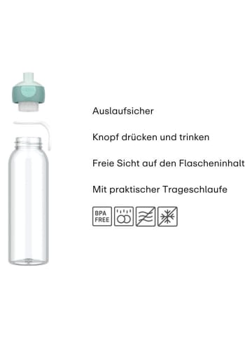 Mepal Wasserflasche Pop-Up Campus 2025 500 ml in Cool Mint