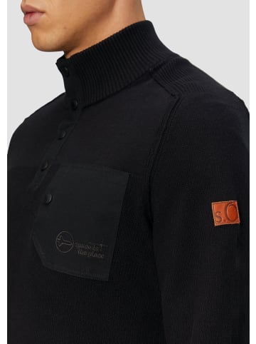 s.Oliver Strickpullover langarm in Schwarz