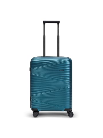 Pactastic Collection 02 THE CABIN 4 Rollen Kabinentrolley 55 cm turquoise metallic 2