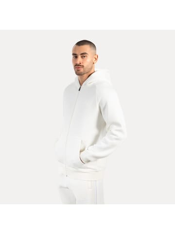 SMILODOX Zip Hoodie Yasin in Creme