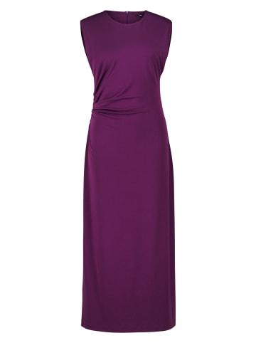 Zero  Maxikleid mit Raffung in Deep Purple