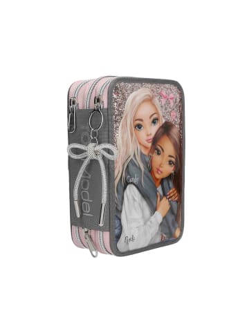 Depesche 3-Fach Federtasche MY BFF TOPModel in Altrosa 7,5 x 13 x 20 cm in altrosa