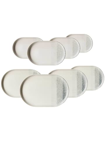 Ritzenhoff & Breker 8er Set Servierplatten Trio in Grau