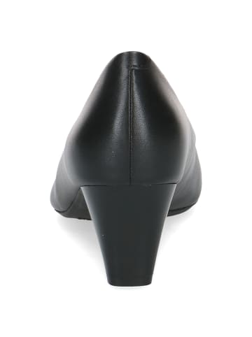 Caprice Pumps in black nappa