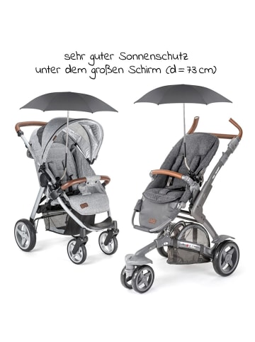 Zamboo Universal Sonnenschirm für Kinderwagen und in schwarz