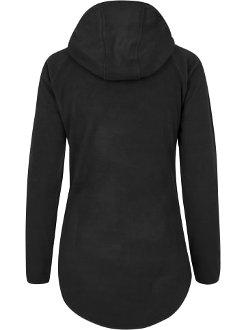 Urban Classics Urban Classics Damen Ladies Polar Fleece Zip Hoody in black