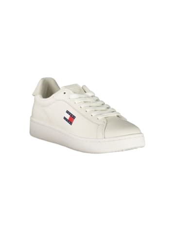 Tommy Hilfiger Weiße Polyurethan-Sneaker