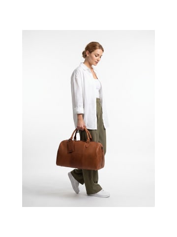 Liam-II Weekender Reisetasche Leder 46 cm cognac