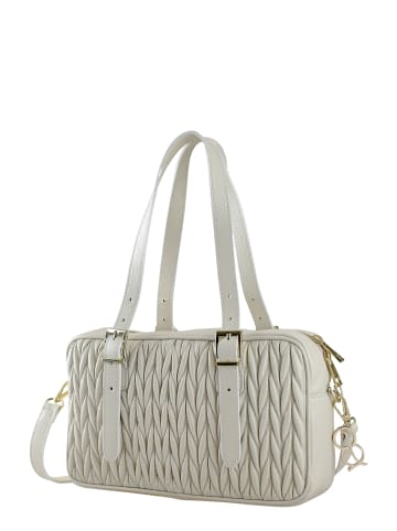 collezione alessandro Schultertasche " Handwerk " in beige