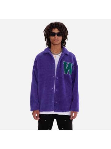 Megaman Fleecejacke Teddy W in Lila