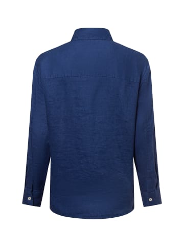 Marie Lund Leinenbluse in indigo