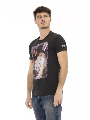 Trussardi Action Schwarz Baumwolle Herren T-Shirt