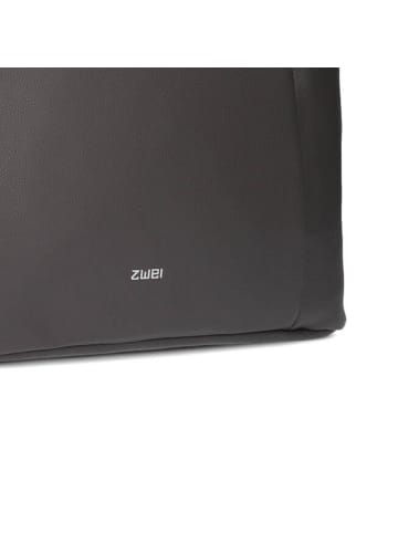 Zwei Pia Shopper Tasche 42 cm Laptopfach in stone
