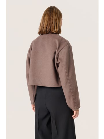 Soaked in Luxury Jacke SLJada Baggy fit in Coffee Quartz