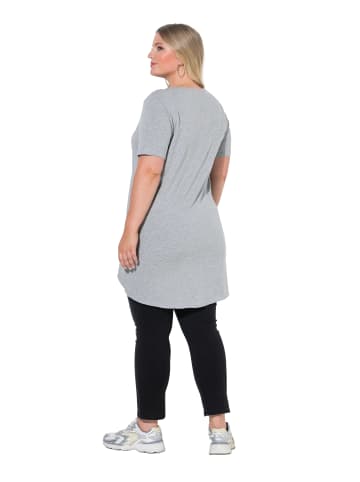 MIAMODA Shirt in grau melange