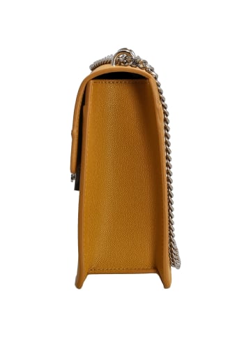 Seidenfelt Roros Big - Schultertasche 28 cm (oxblood/gold) in mustard
