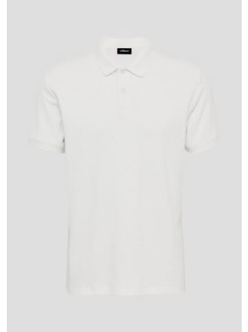 s.Oliver Polo-Shirt in 0120_weiß