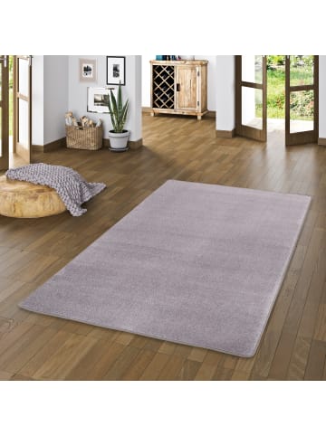 Snapstyle Velours-Teppich Joy in grau