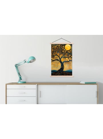 MuchoWow Poster mit Leiste Vollmond  (BxH)