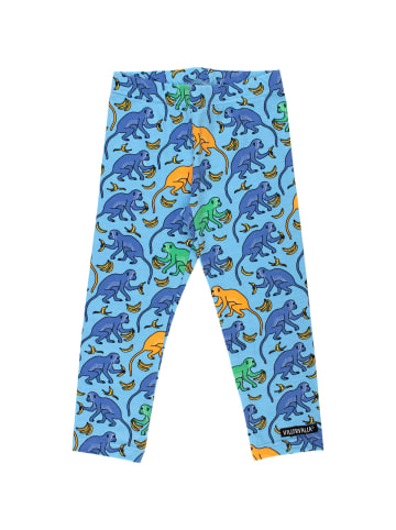 Villervalla Leggings Affe in blau