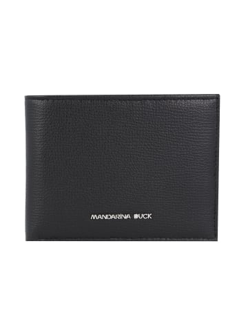 Mandarina Duck Mellow Geldbörse RFID Schutz Leder 13 cm in nero