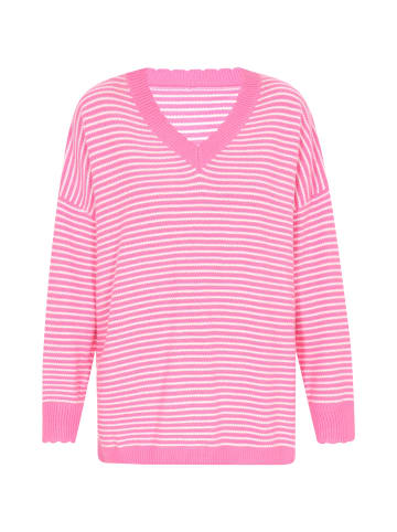Swirly Women Sweater in Pink