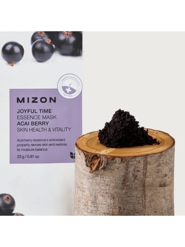 Mizon Tuchmaske Joyful Time Essence Mask Acai Berry, 23 g