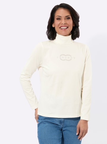 WITT WEIDEN Rollkragen-Shirt in ecru