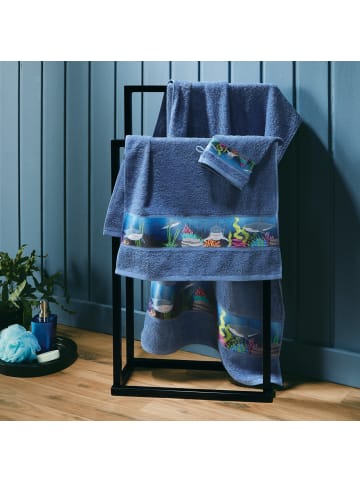 Erwin Müller Frottier Frottier-Set 3-teilig in blau