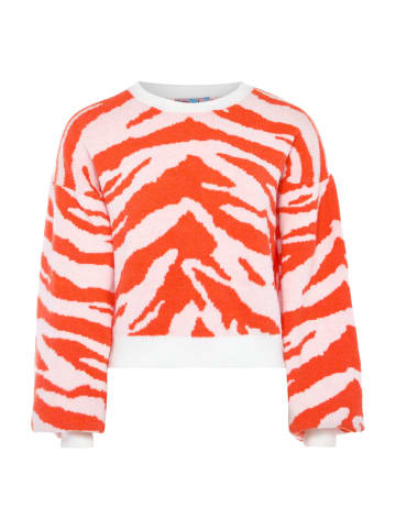 myMo Sweater in Wollweiss Orange