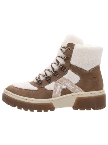 rieker Schnürstiefelette in braun