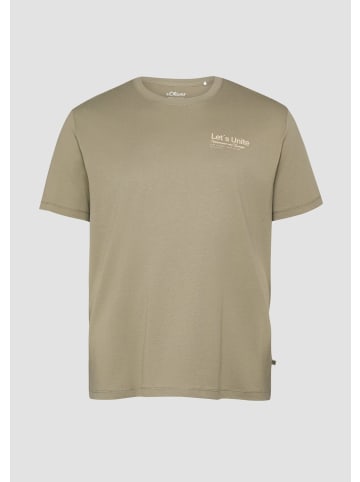 s.Oliver T-Shirt in 78D2_olivgrün
